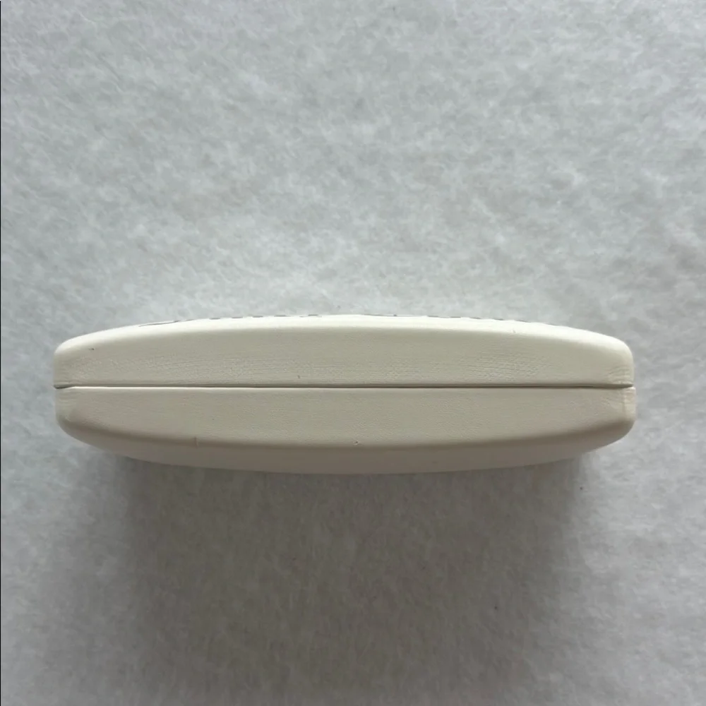 NWOT Juicy Couture White Sunglasses Glasses Case Pink Lining Quiet Luxury